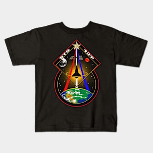 Black Panther Art - NASA Space Badge 170 Kids T-Shirt